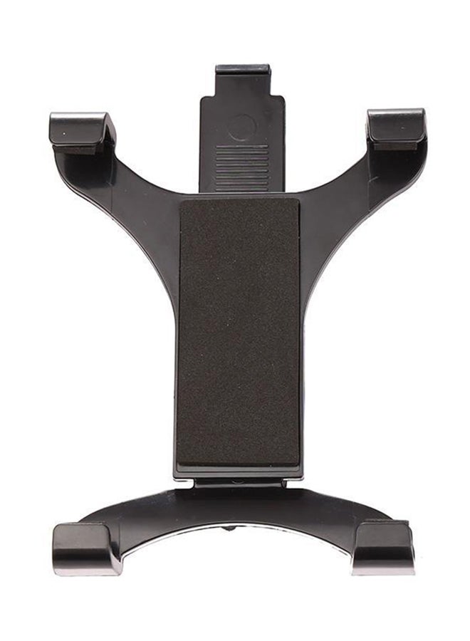 Adjustable Car Headrest Mount Holder For iPad/Tablet Black - Image 1