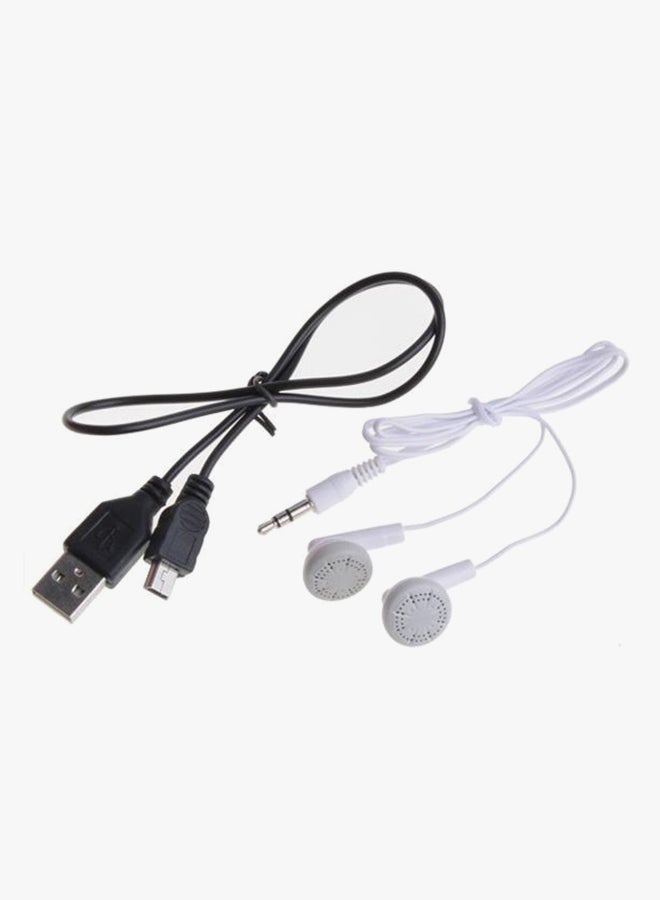 LCD Screen Portable MP3 Music Player SV004261 Black/White  - Image 4