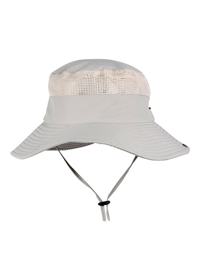 Air Permeable Sun Block Hat White - Image 1
