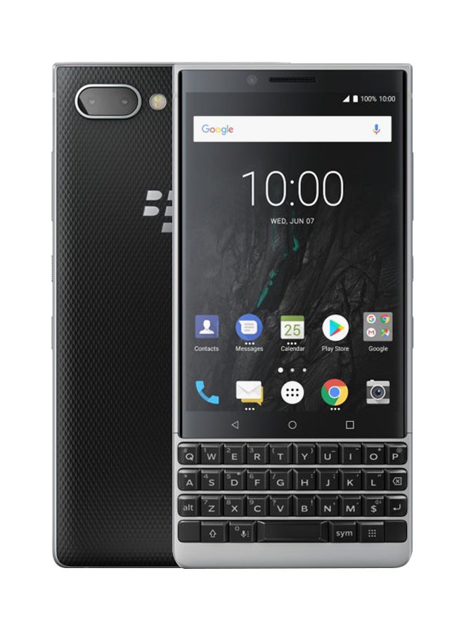 BlackBerry - Key2Â Dual SIM Silver 6GB RAM 64GB 4G LTE - Image 1