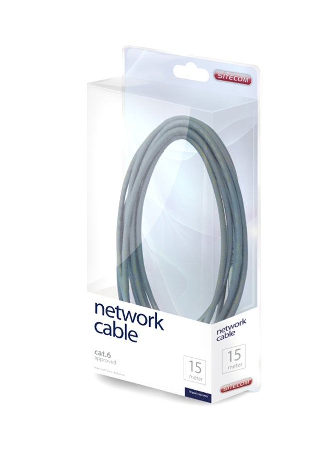سايتكوم كابل شبكة CAT6 رمادي - Image 2