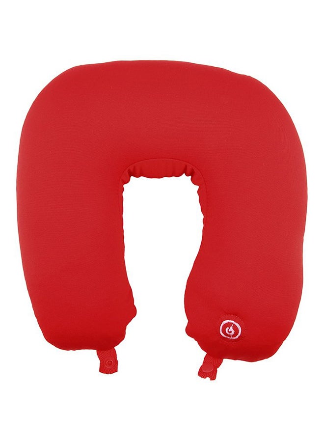 U-Shape Air Cushion Neck Massager Red 780x110x100mm