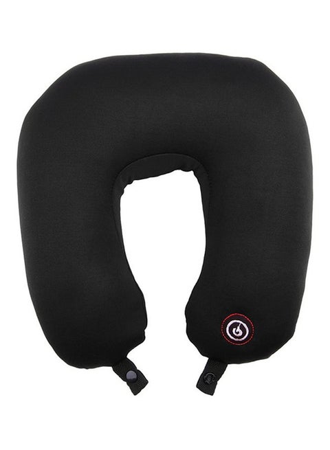 U-Shape Air Cushion Neck Massager Black 780x110x100mm