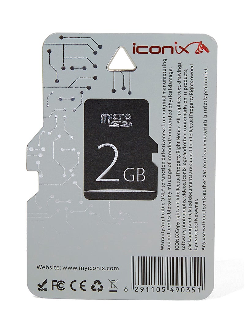 Pro Micro SD Memory Card With Adapter Black