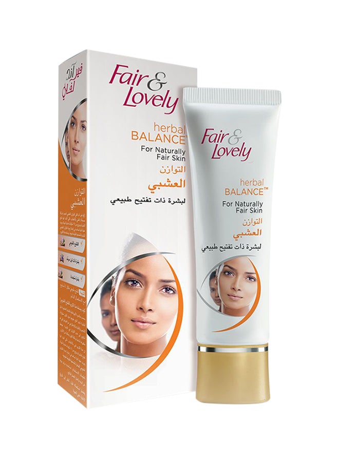 Fair & Lovely Herbal Balance For Naturally Fair Skin 100grams  - Image 2