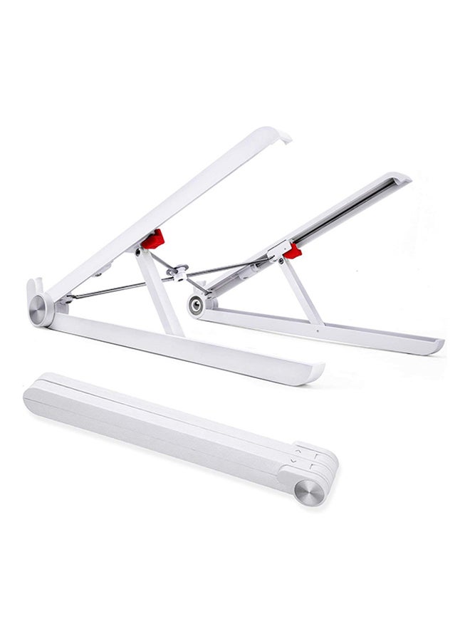 Okteq Foldable Laptop Stand White  - Image 2