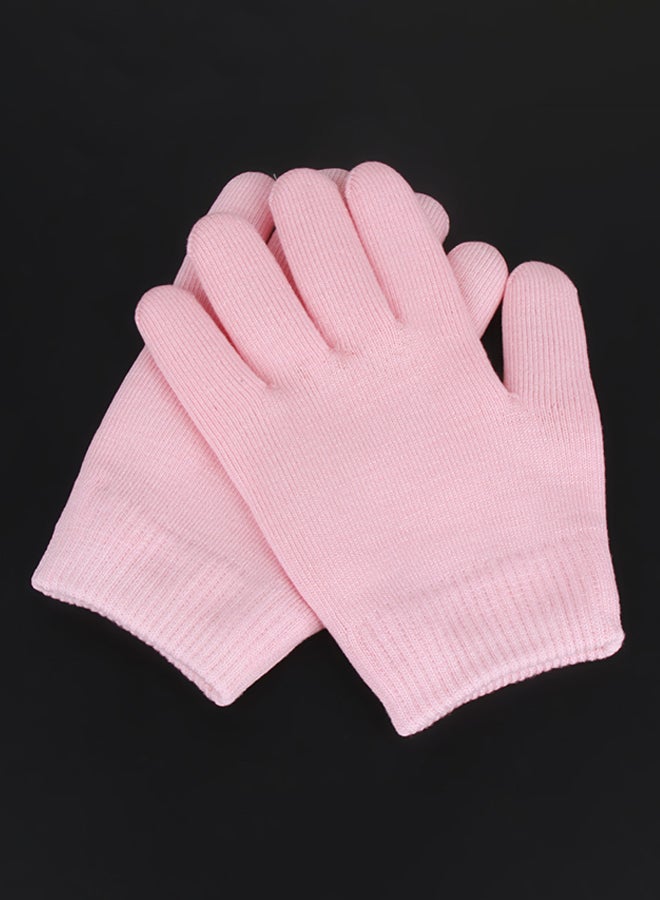 Reusable SPA Gel Socks And Gloves Pink/White - v1531121844/N15674774A_3