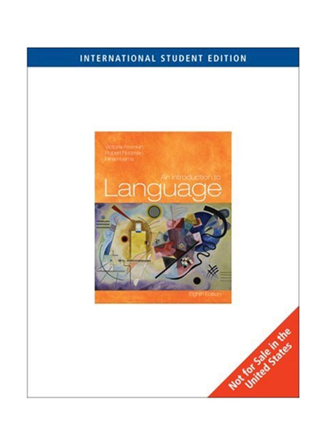 An Introduction To Language Paperback English by Victoria A. Fromkin - 5-Jul-06 