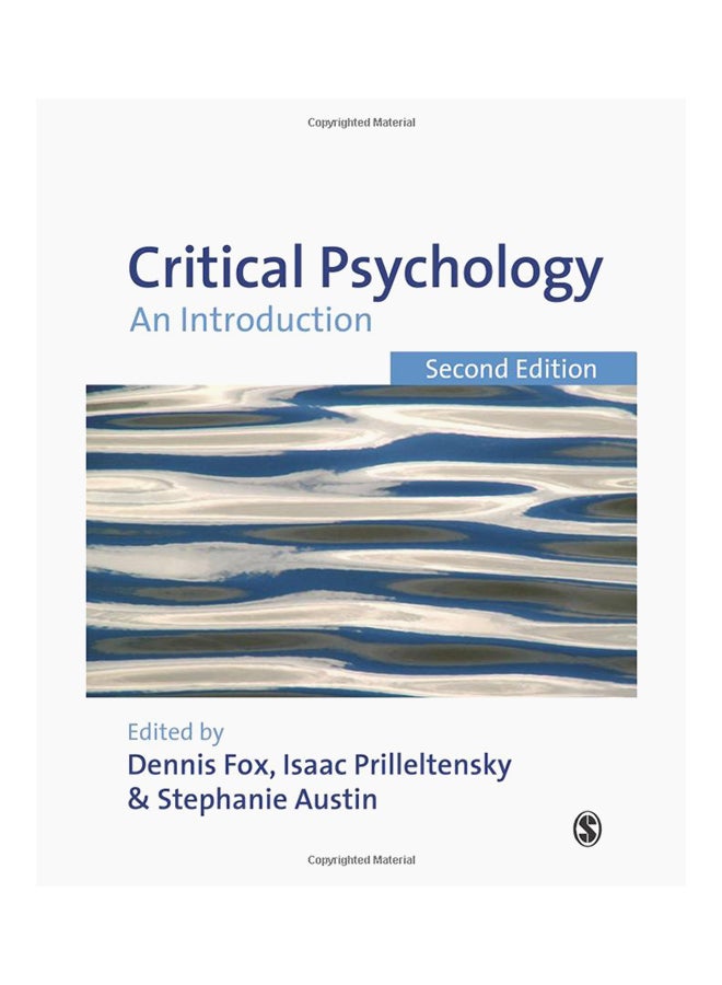 Critical Psychology: An Introduction Paperback English - 5-Mar-09