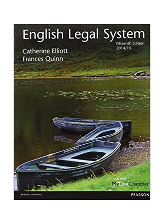 English Legal System Paperback English by Catherine Elliott - 6/26/2014 