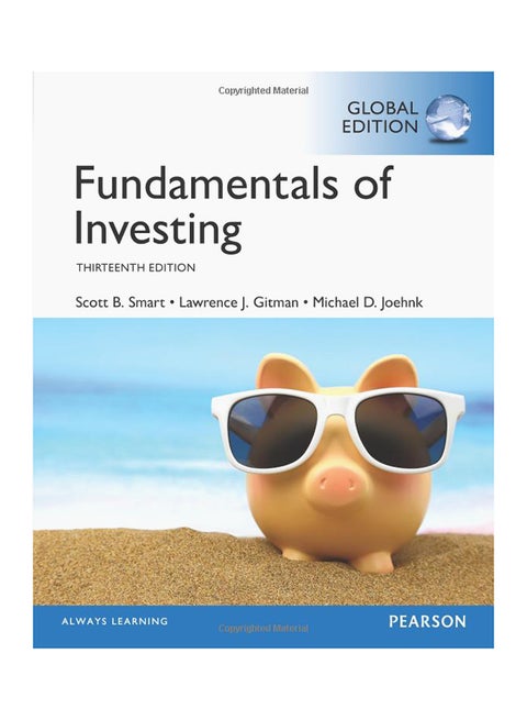 Fundamentals Of Investing, Global Edition Paperback English by Scott B. Smart - 5-Jul-16