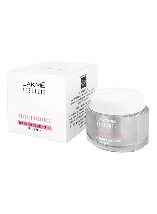 LAKME Absolute Perfect Radiance Skin Lightening Light Cream Pink 50grams
