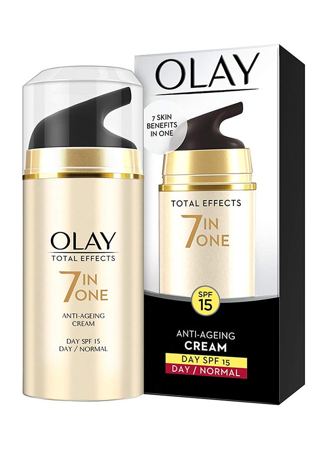 كريم توتال إيفكتس 7 في 1 المضاد للشيخوخة بعامل حماية SPF 15 20جرام - Image 2