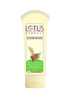 Lotus Teatreewash Anti-Acne Oil Control Face Wash 120grams 