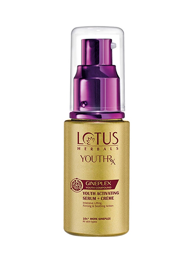 Lotus Youthrx Youth Activating Serum+Creme 30ml 
