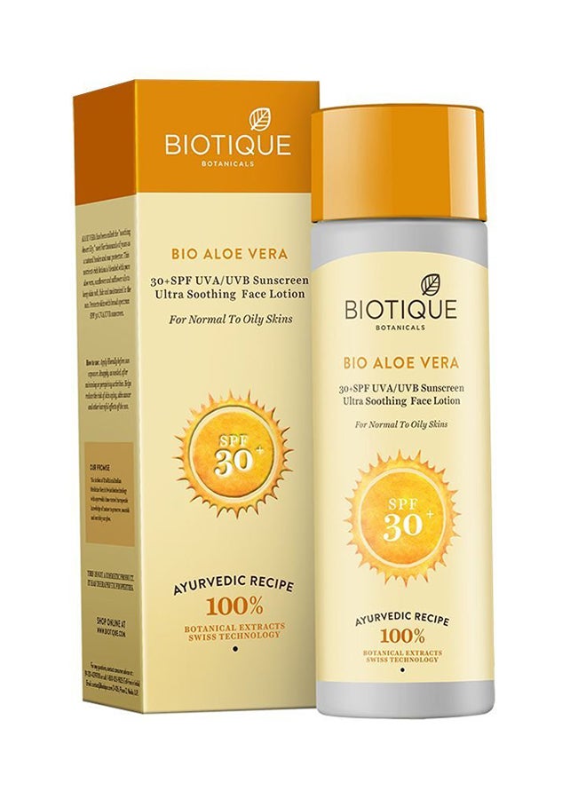 Biotique Bio Aloe Vera Sunscreen SPF 30 120ml 
