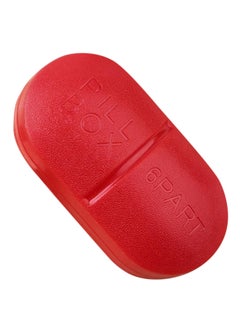 6-Comparment Medication Box