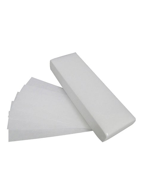 100-Piece Depilating Paper Set White