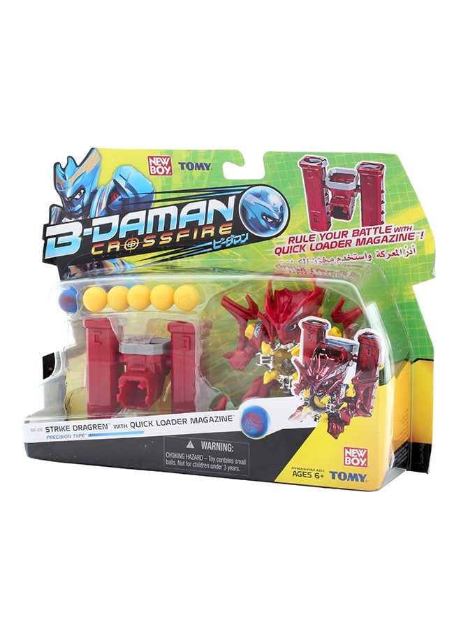 Crossfire BD-26 Strike Dragren Figure with Quick Reload Magazine