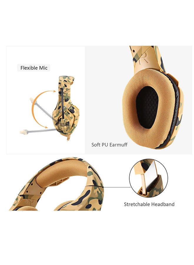 K1B Over-Ear Gaming Headphones With Mic - Image 3