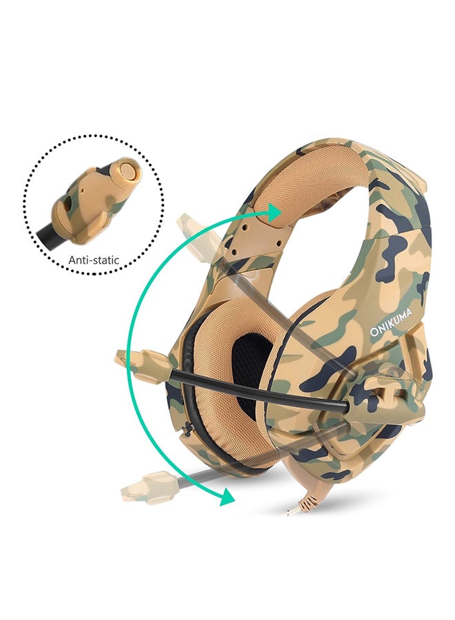 K1B Over-Ear Gaming Headphones With Mic - Image 5