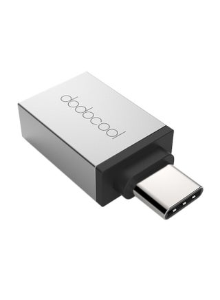 محول بمنفذ USB Type-C إلى 3.0 USB فضي - v1531139664/N15675724A_1