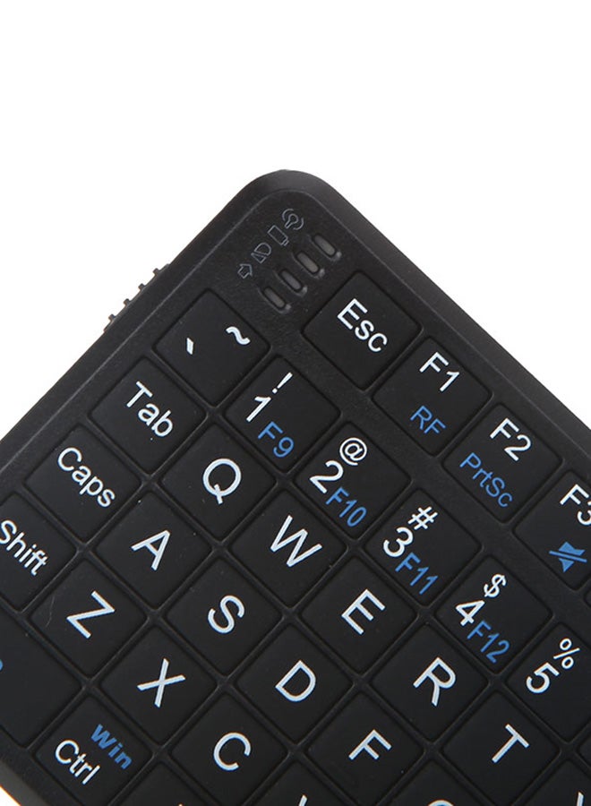 KKmoon - Handheld Wireless Keyboard With Touchpad Mouse For PC/Notebook/Smart TV Black - Image 1