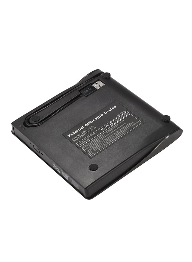 KKmoon Portable Ultra Slim External Hard Drive Black  - Image 2