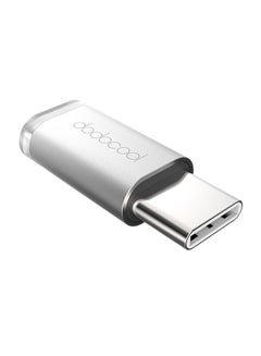 dodocool USB Type-C To MicroUSB Adapter Silver  - Image 2