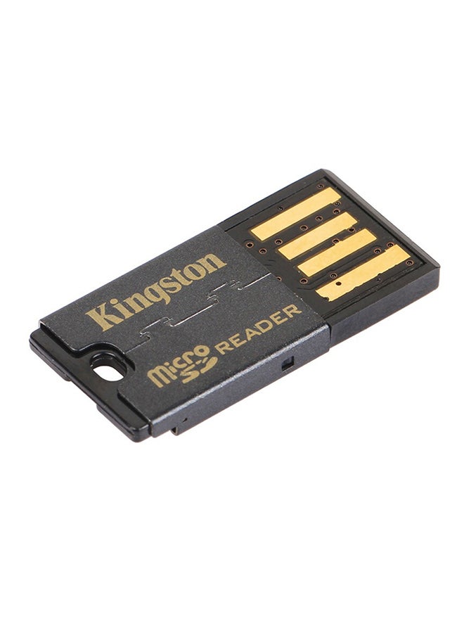 Kingston USB 2.0 Card Reader Black  - Image 1