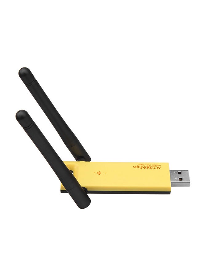 KKmoon Dual Band Wireless Adapter Black/Yellow - Image 4