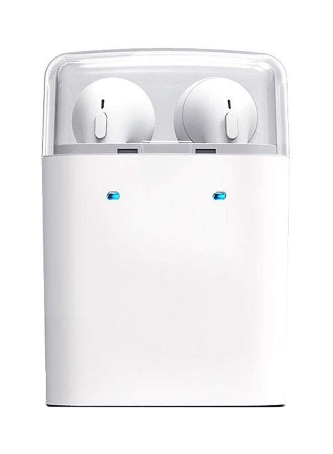 Generic Auriculares Mini Bluetooth In-Ear Headphones With Mic White 