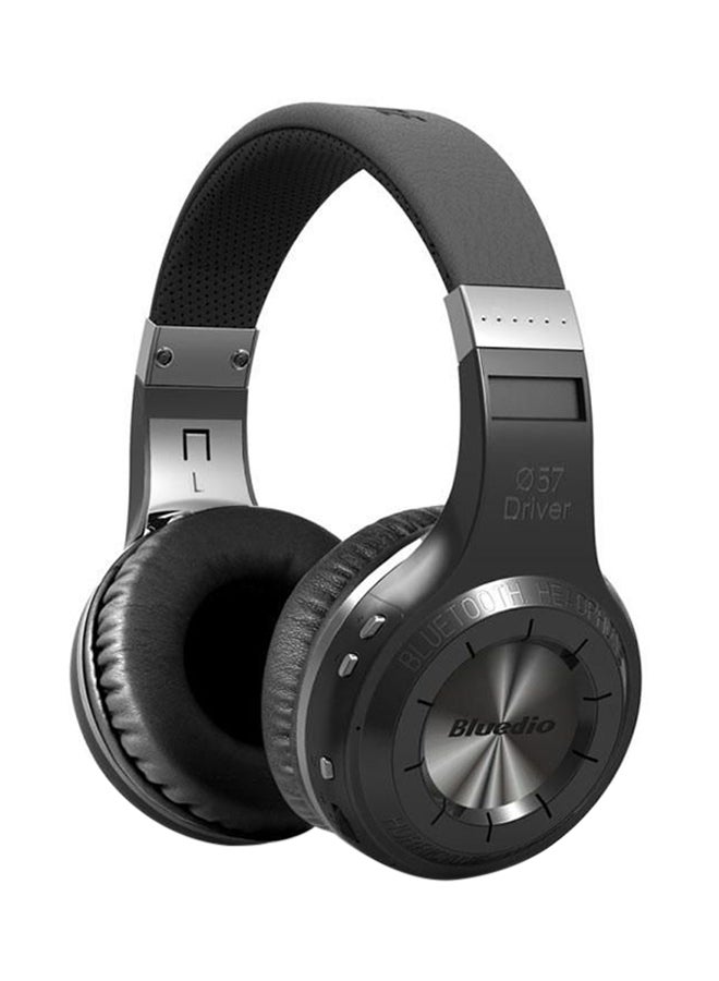 Bluedio - Turbine Bluetooth On-Ear Headphones Black - Image 1