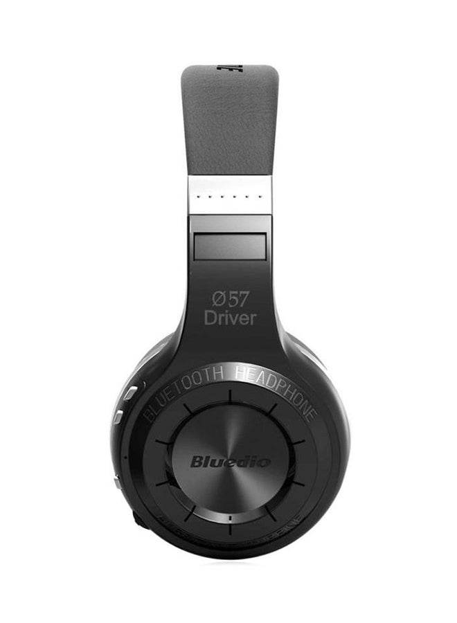 Bluedio - Turbine Bluetooth On-Ear Headphones Black - Image 1