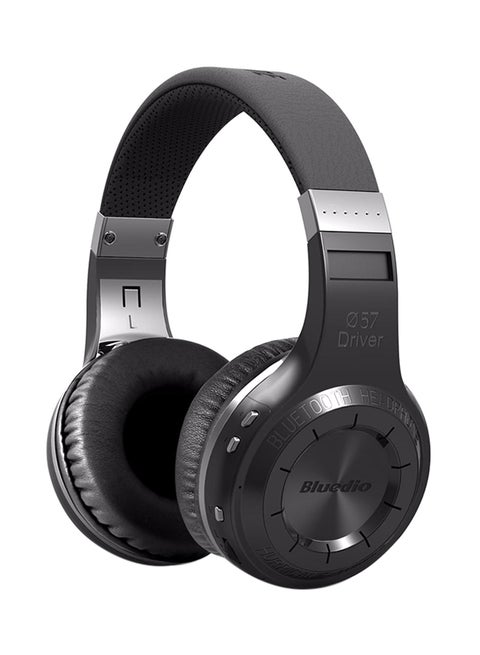 Turbine Hurricane Bluetooth On-Ear Headphones With Mic Black