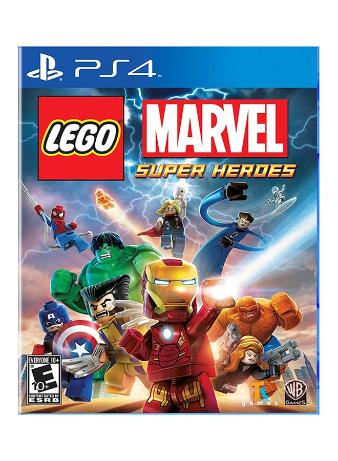 WB Games Lego Marvel Super Heroes (Intl Version) - Action & Shooter - PlayStation 4 (PS4)  - Image 1