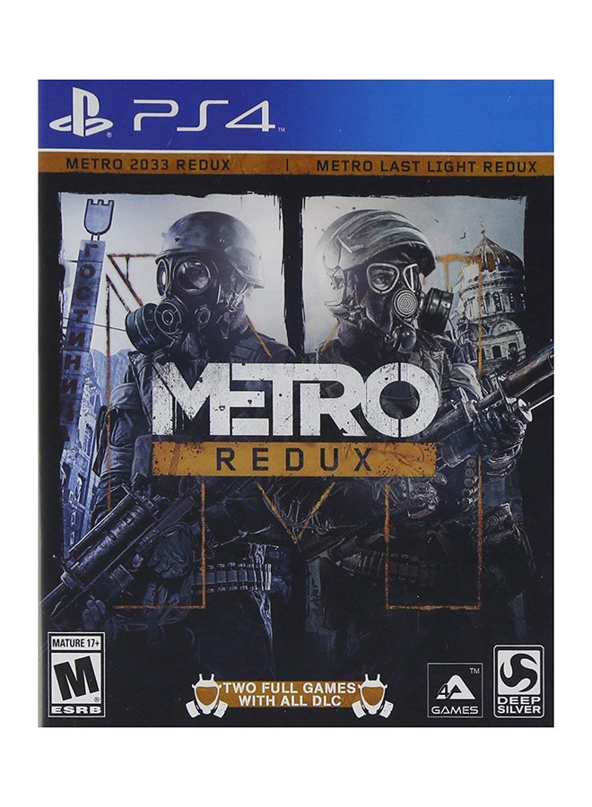 ديب سيلفر لعبة Metro Redux - (إصدار عالمي) - الأكشن والتصويب - بلاي ستيشن 4 (PS4) - Image 1
