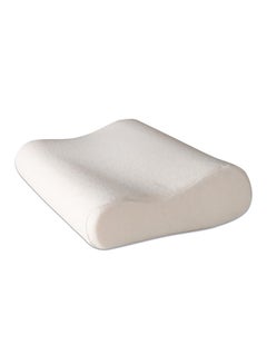 ماركة غير محددة وسادة الرقبة الاسفنجية ميموري أبيض Standard 