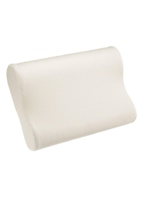 Deluxe Memory Foam Pillow White Standard