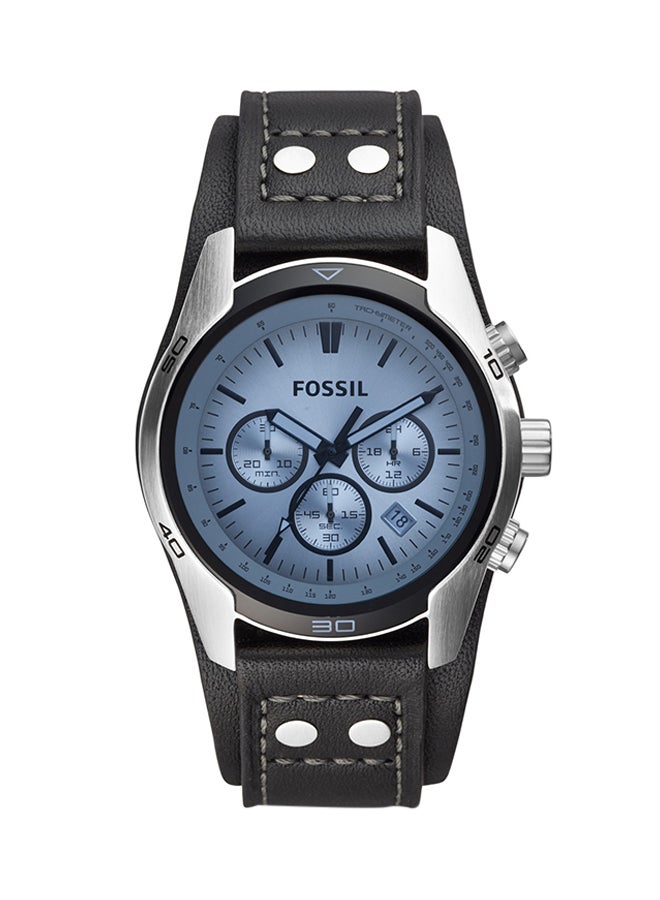 FOSSIL - Men's Coachman Analog Watch CH2564 - 45 mm - Black - Image 1