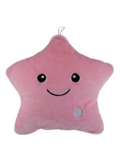 Stars Pillow Led Light Plush Pillow, Pink