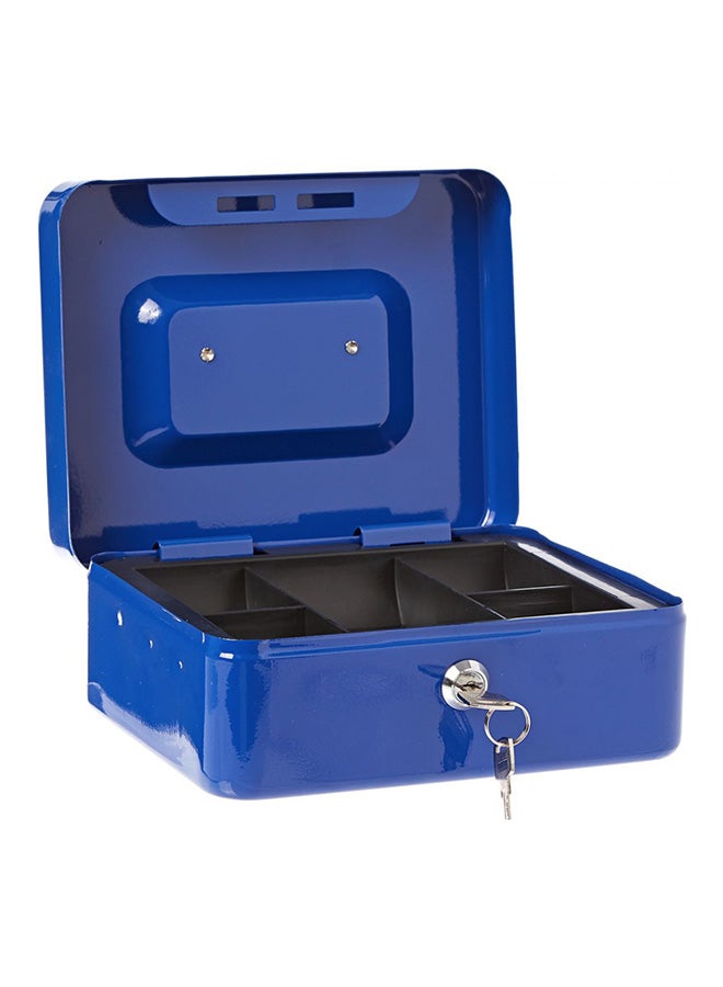 Generic - Metal Cash Box Blue - Image 1