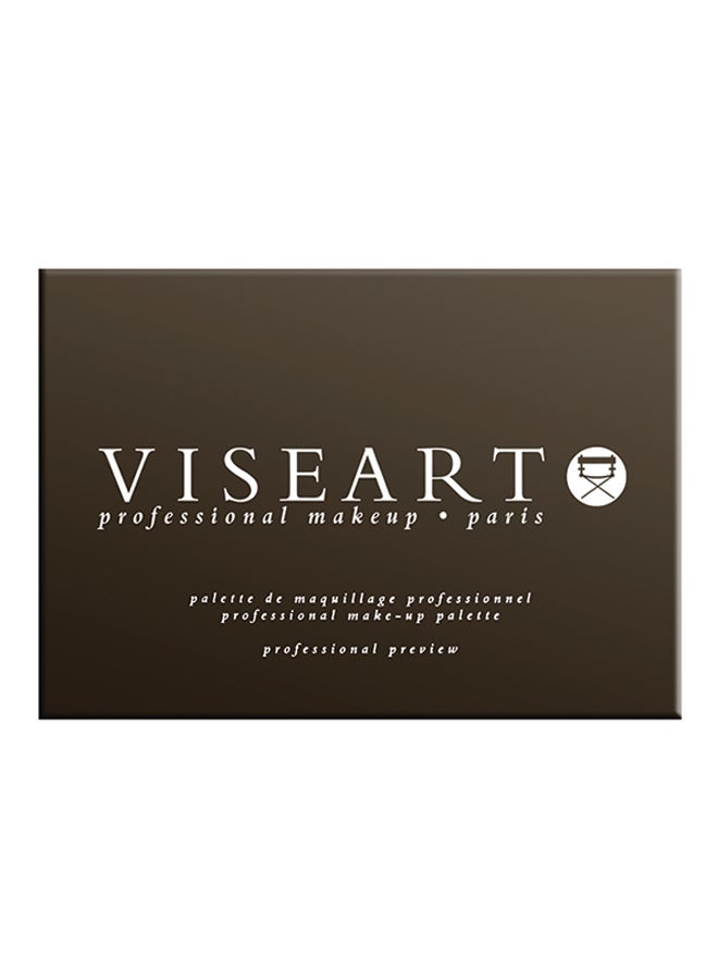 VISEART - 12-Shade Eyeshadow Palette Green/Pink/Blue - Image 1