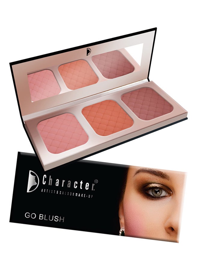 Character Go Blusher Palette Multicolor 