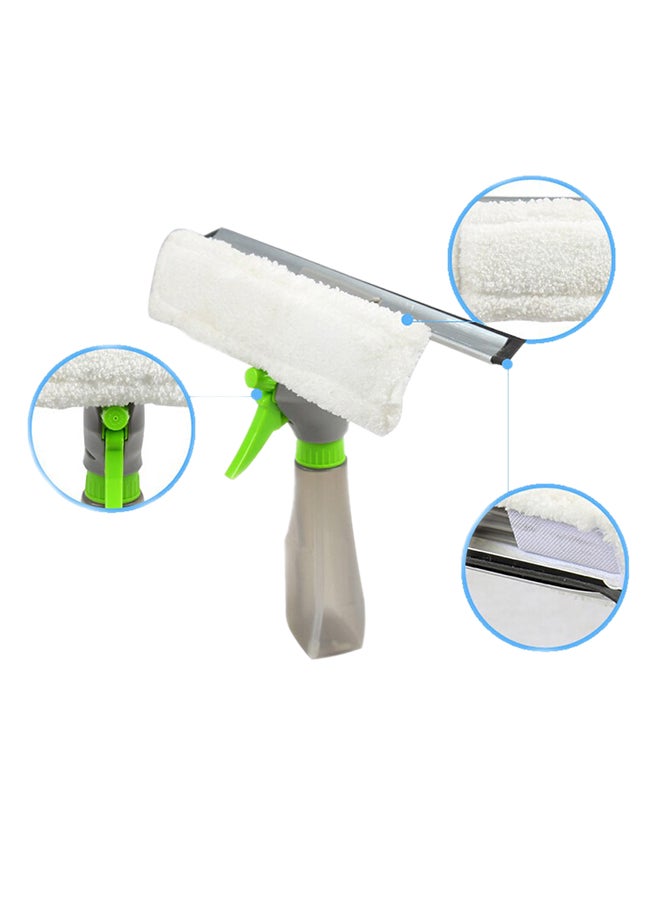 AS SEEN ON TV Window Cleaner Brush White/Silver/Green 25x26cm  - Image 3