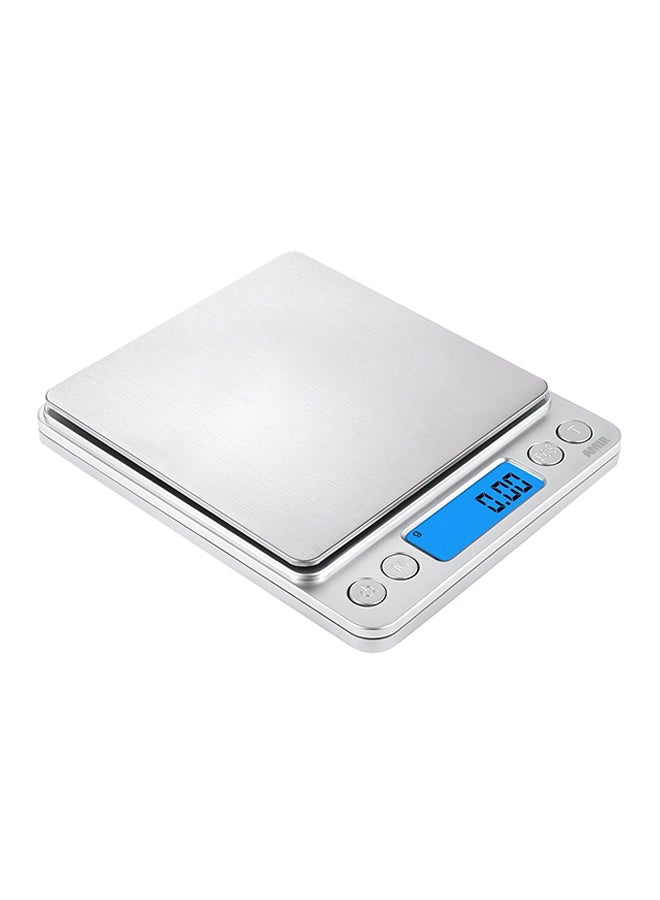 jaztech Digital Scale Measuring Device Silver 2kg - Image 1
