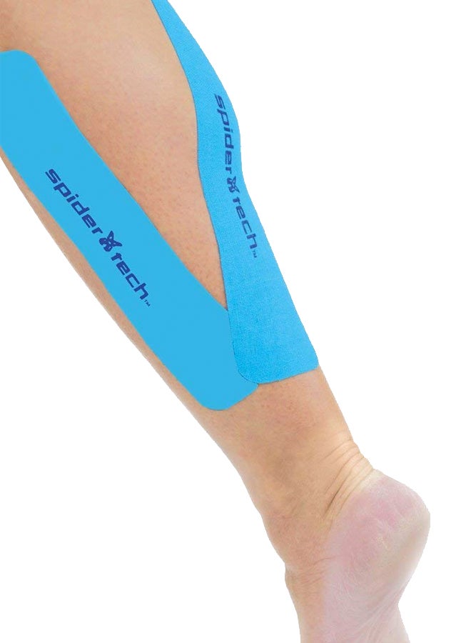 spider tech - Kinesiology Tape - Universal X Spider - 6 Pack - Blue 8.5x3.75x0.75cm - Image 1