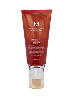 Missha M Perfect Cover BB Cream SPF 42 27 Honey Beige 
