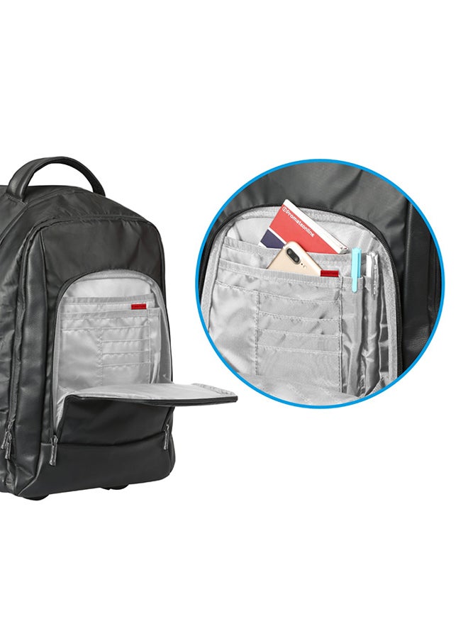 PROMATE - Laptop Trolley Bag With Adjustable Handle black - Image 1