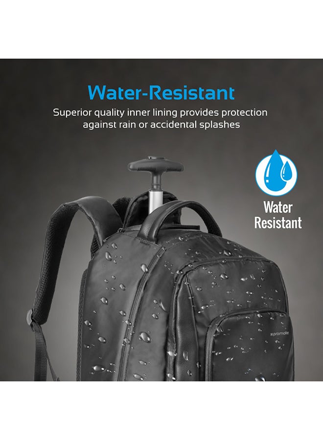 PROMATE - Laptop Trolley Bag With Adjustable Handle black - Image 1